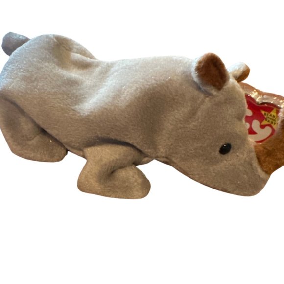 Ty Beanie Babies Spike The Rhinoceros - NWMT - Picture 4 of 11